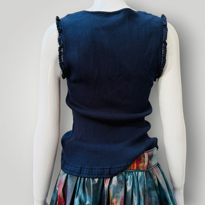 MISSONI / tank with ruffles / s (3920964126596176774)