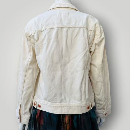 EVERLANE / 'the denim' jacket / bone / s (3920964137239422483)