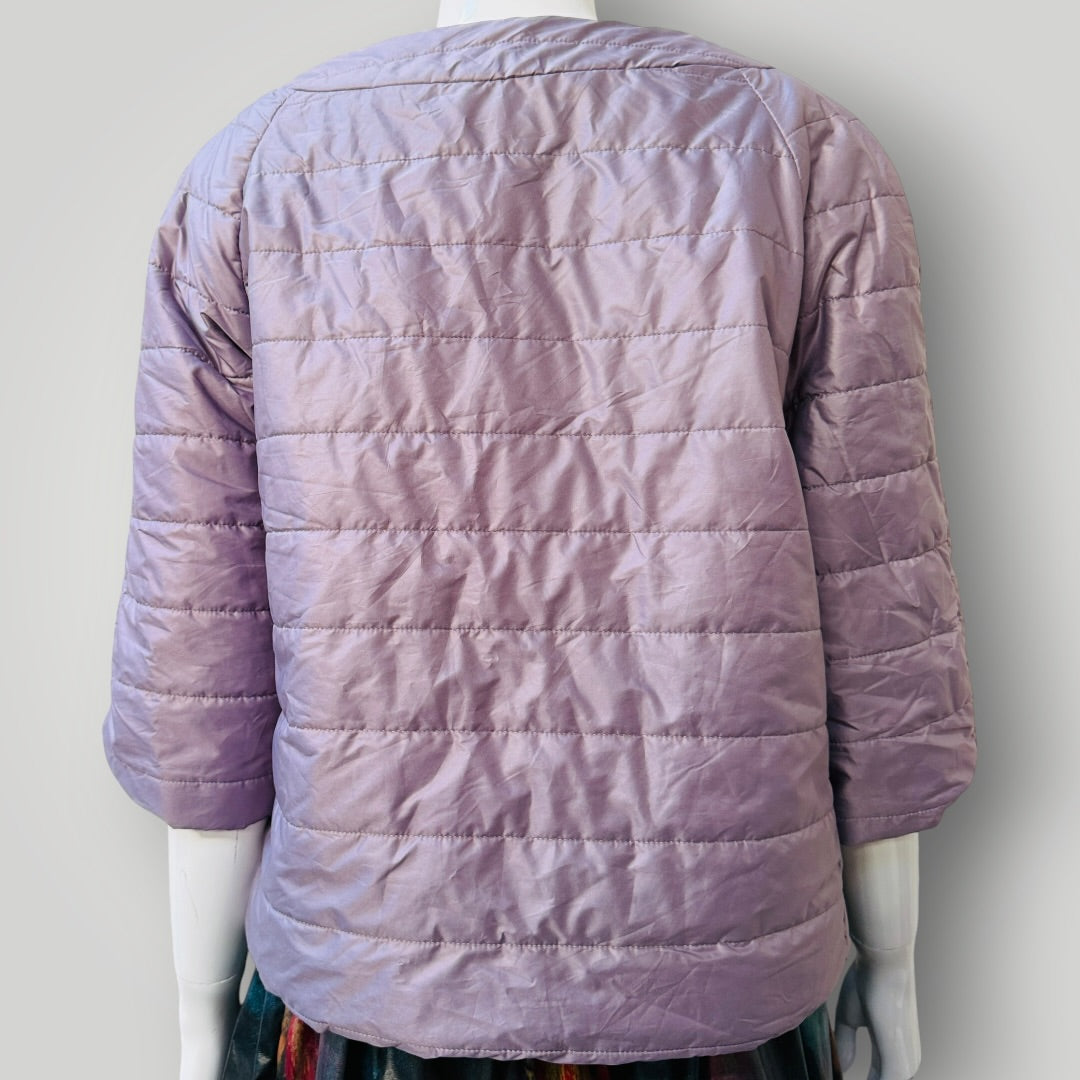 Pronto Moda / lilac puffer / made in italy / m (3920964139015373330)