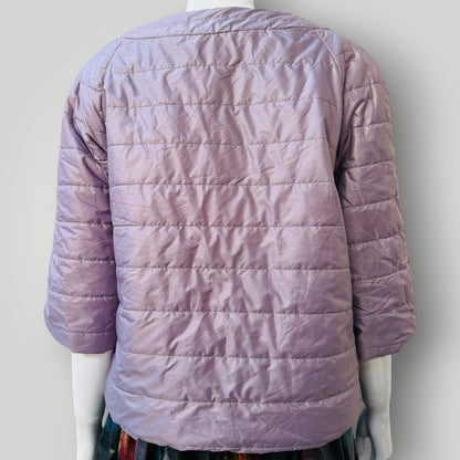 Pronto Moda / lilac puffer / made in italy / m (3920964139015373330)