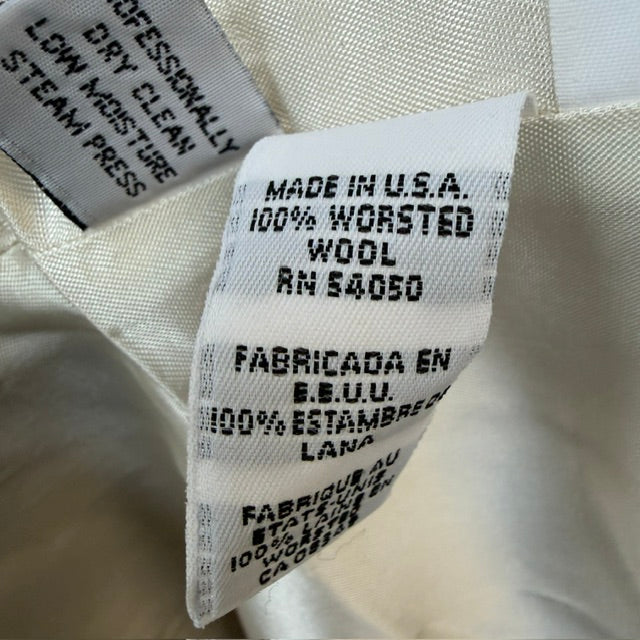 1990s vintage / JONES NEW YORK / doublebreasted wool blazer / s (3921321327504498692)