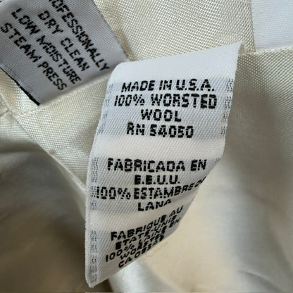 1990s vintage / JONES NEW YORK / doublebreasted wool blazer / s (3921321327504498692)