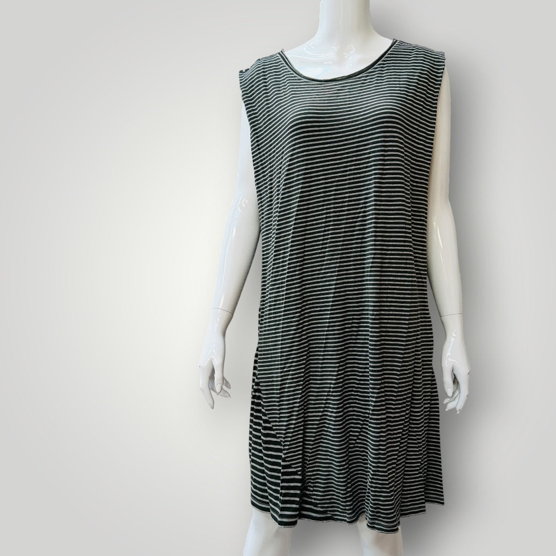 NOM*D / striped tank dress / m (3921321527140191187)