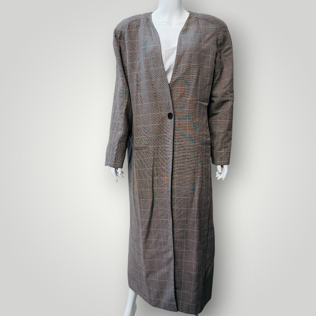 1980s 1990s vintage / DREAMGIRLS / maxi duster coat / m/l (3921321548594651060)