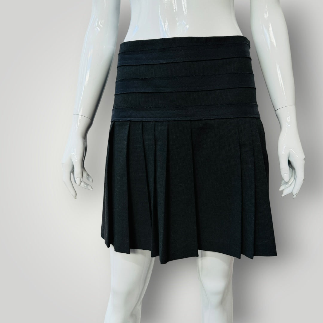 y2k vintage / RICOCHET / pleated mini skirt / s (3921388561618288492)