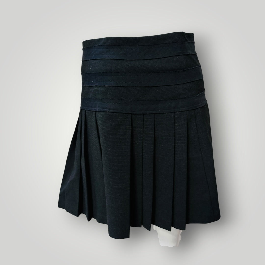 y2k vintage / RICOCHET / pleated mini skirt / s (3921388563615786384)