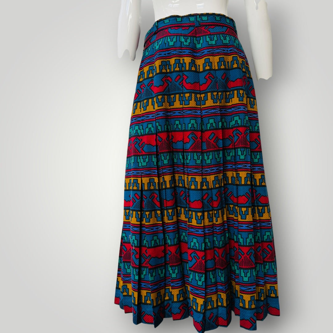 MARNI / floral print skirt / made in italy / 42 (3921388567665137438)