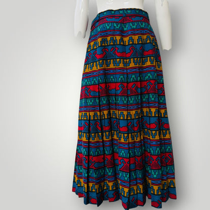 MARNI / floral print skirt / made in italy / 42 (3921388567665137438)