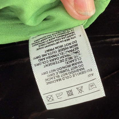 silky / green / full skirt / XXL (3921408253339793852)