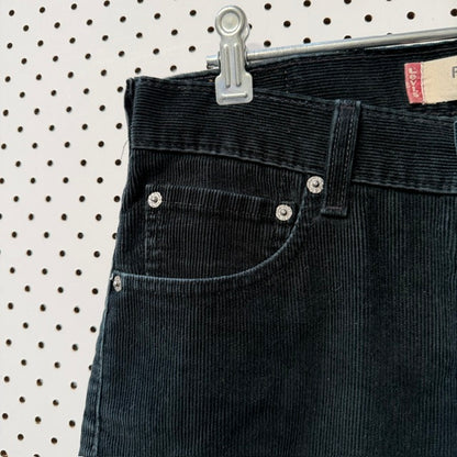 LEVI'S / 505 / black corduroys / 30 x 30 (3921491948996991055)