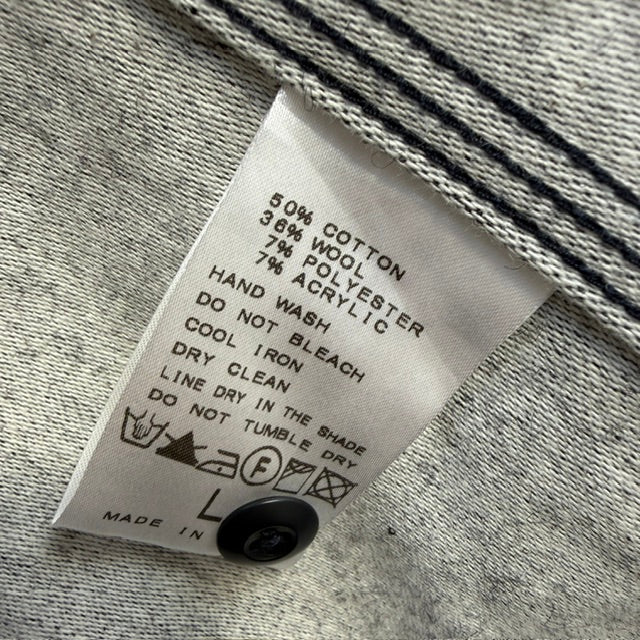 japanese streetwear / 417 EDIFICE / wool mix shirt / L (3921491984546393000)