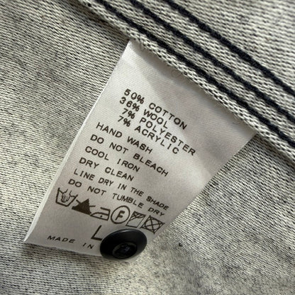 japanese streetwear / 417 EDIFICE / wool mix shirt / L (3921491984546393000)