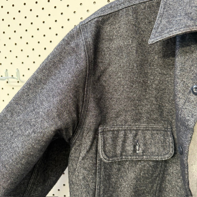 japanese streetwear / 417 EDIFICE / wool mix shirt / L (3921491990060171730)