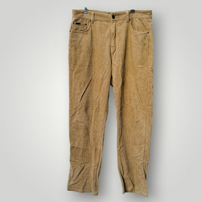 RUSTY / brown corduroy pants / 34 (3921492137402644470)