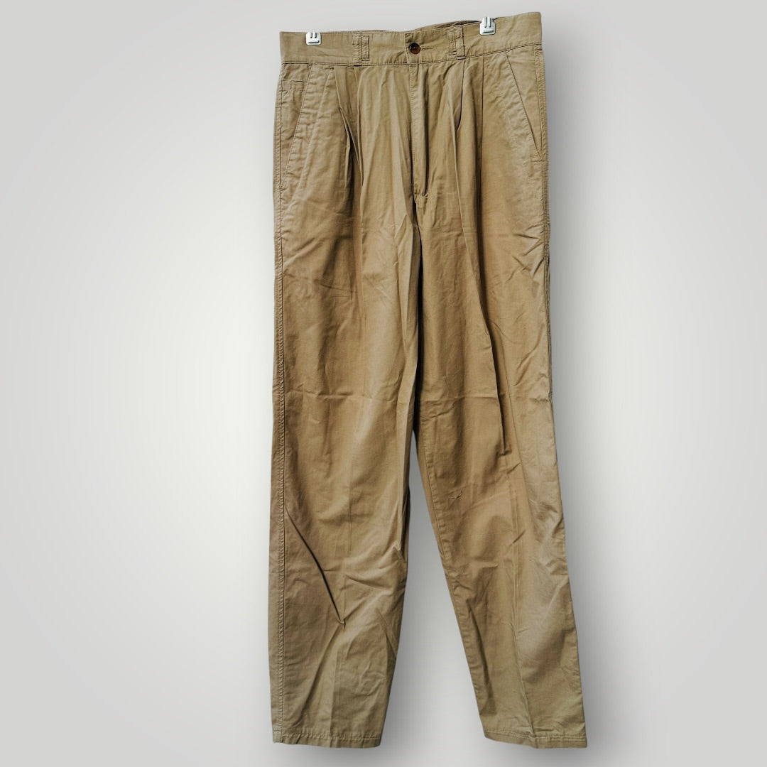 1990s nz vintage / ULTIMO CLOTHING / pleat front pants / 80 (3921492138974087784)