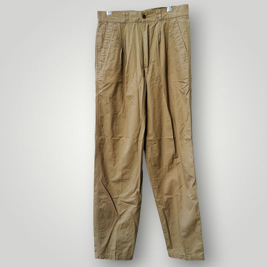 1990s nz vintage / ULTIMO CLOTHING / pleat front pants / 80 (3921492138974087784)