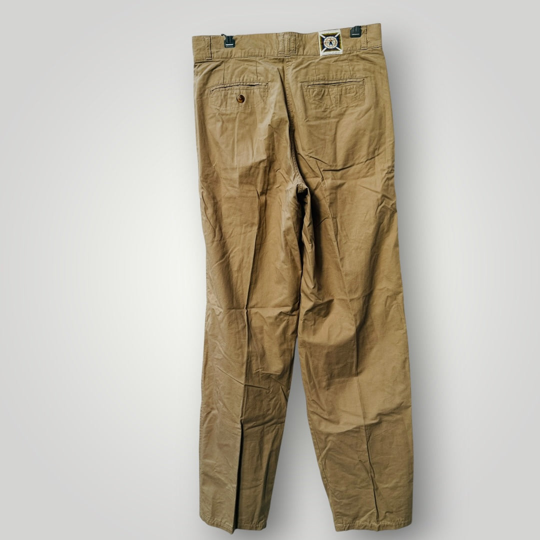 1990s nz vintage / ULTIMO CLOTHING / pleat front pants / 80 (3921492140601530372)
