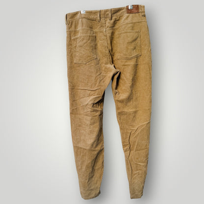 RUSTY / brown corduroy pants / 34 (3921492142169173335)