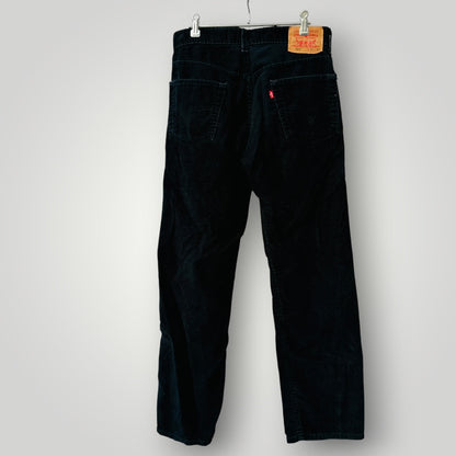 LEVI'S / 505 / black corduroys / 30 x 30 (3921492162660245053)