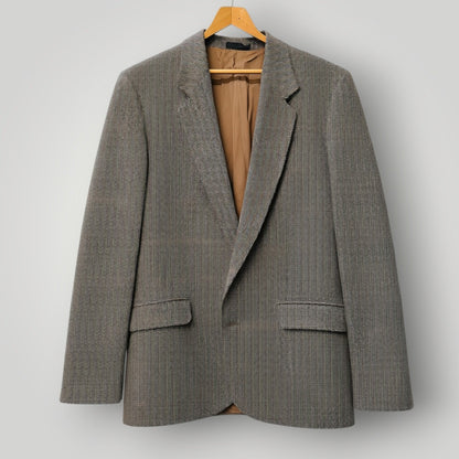 1960s nz vintage / LONDON PARK / brown tweed blazer / M/L (3921927165053387965)
