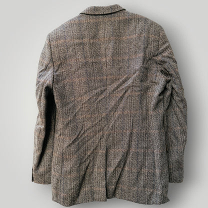 1960s nz vintage / LONDON PARK / brown tweed blazer / M/L (3921928733735433131)