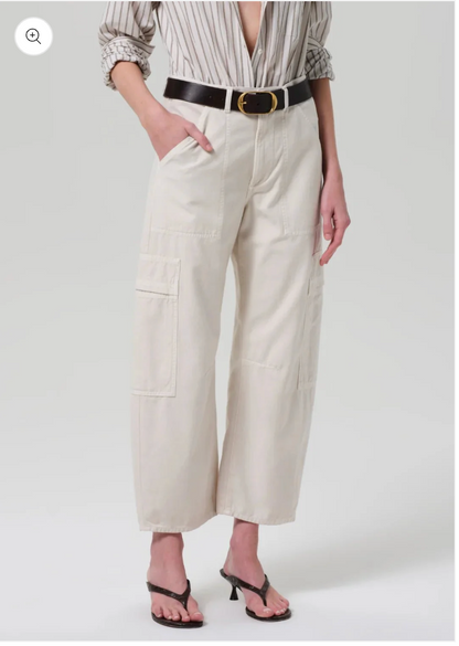 CITIZENS OF HUMANITY / marcelle cargo pants / white / 26 (3921931842426022300)