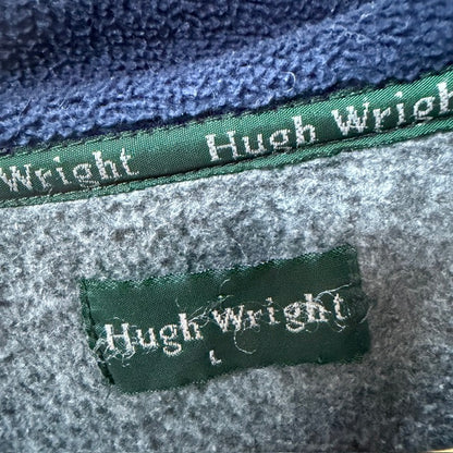 1990s nz vintage / HUGH WRIGHT / quarter-zip polar fleece / L (3922007556047541057)