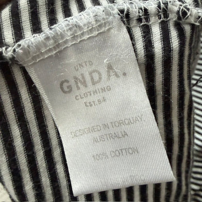 GHANDA / striped tee / M (3922007561303871414)