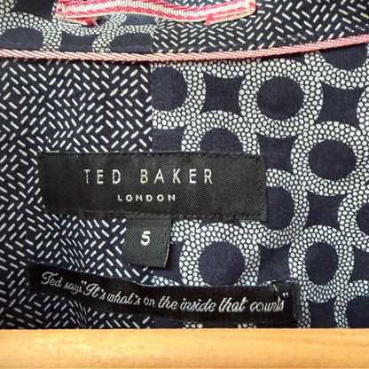 TED BAKER / long sleeved cotton shirt / XL (3922007625500521211)