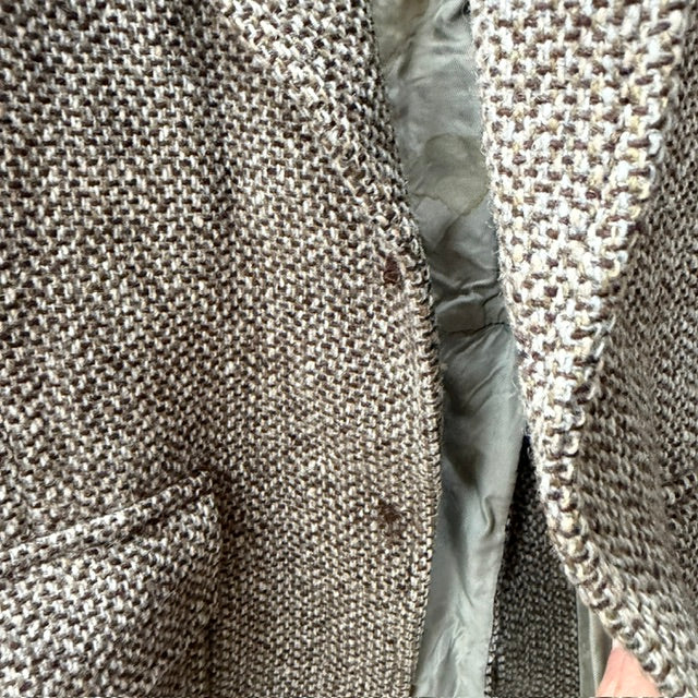 1970s nz vintage / tweed wool blazer / McPhail & Fisher / m (3922007651811592990)