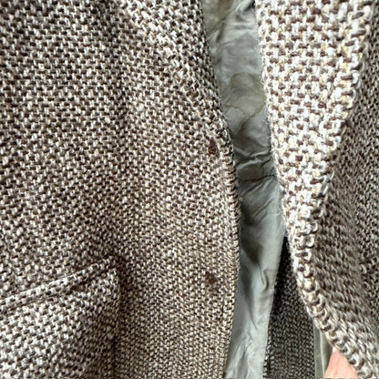 1970s nz vintage / tweed wool blazer / McPhail & Fisher / m (3922007651811592990)