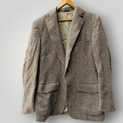 1970s nz vintage / tweed wool blazer / McPhail & Fisher / m (3922007988918252285)