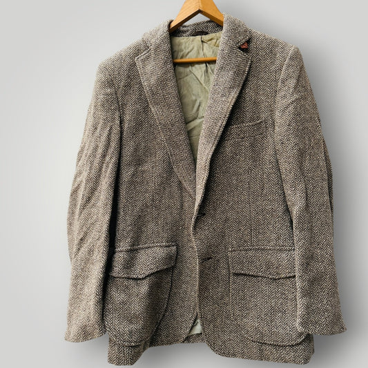 1970s nz vintage / tweed wool blazer / McPhail & Fisher / m (3922007988918252285)