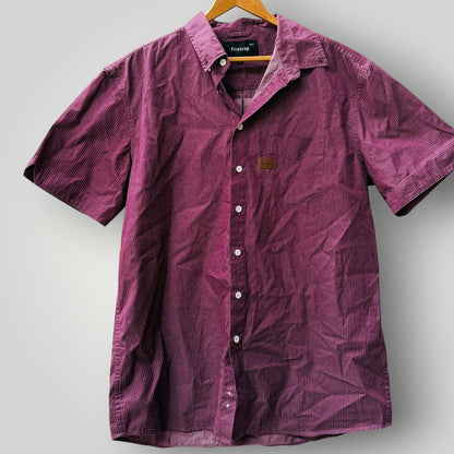 FIRETRAP / short sleeved cotton shirt / L (3922007993662008670)