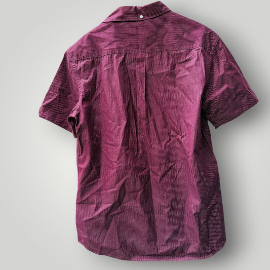 FIRETRAP / short sleeved cotton shirt / L (3922007995782551968)