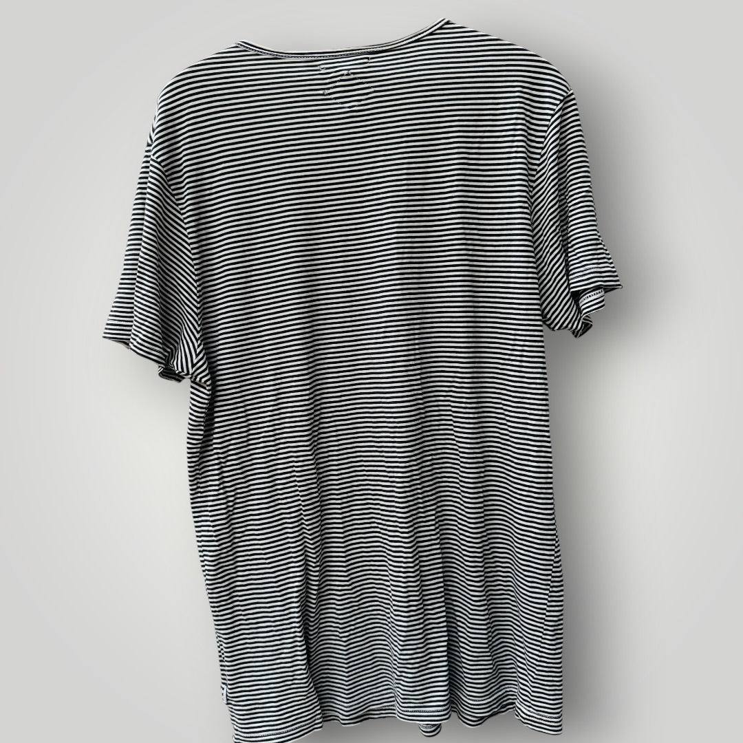 GHANDA / striped tee / M (3922008015306968433)