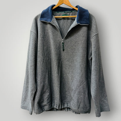 1990s nz vintage / HUGH WRIGHT / quarter-zip polar fleece / L (3922008016898337833)