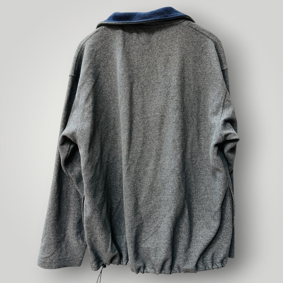 1990s nz vintage / HUGH WRIGHT / quarter-zip polar fleece / L (3922008019222560430)