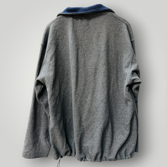 1990s nz vintage / HUGH WRIGHT / quarter-zip polar fleece / L (3922008019222560430)