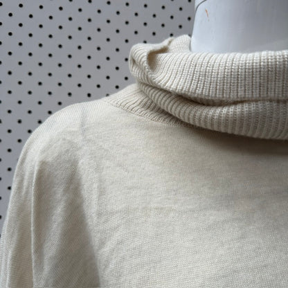 TRENERY / pure wool high necked jumper / L (3922093976084128884)