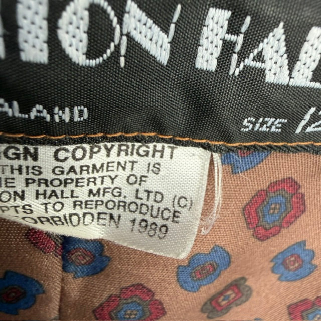 1990s nz vintage / THORNTON HALL / waistcoat / s (3922094040191853941)