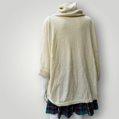 TRENERY / pure wool high necked jumper / L (3922094536894794600)