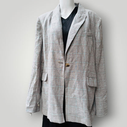 MAX / linen / blazer + belt / 18 (3922167263270065531)