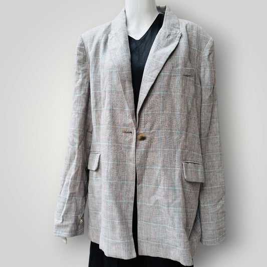 MAX / linen / blazer + belt / 18 (3922167263270065531)