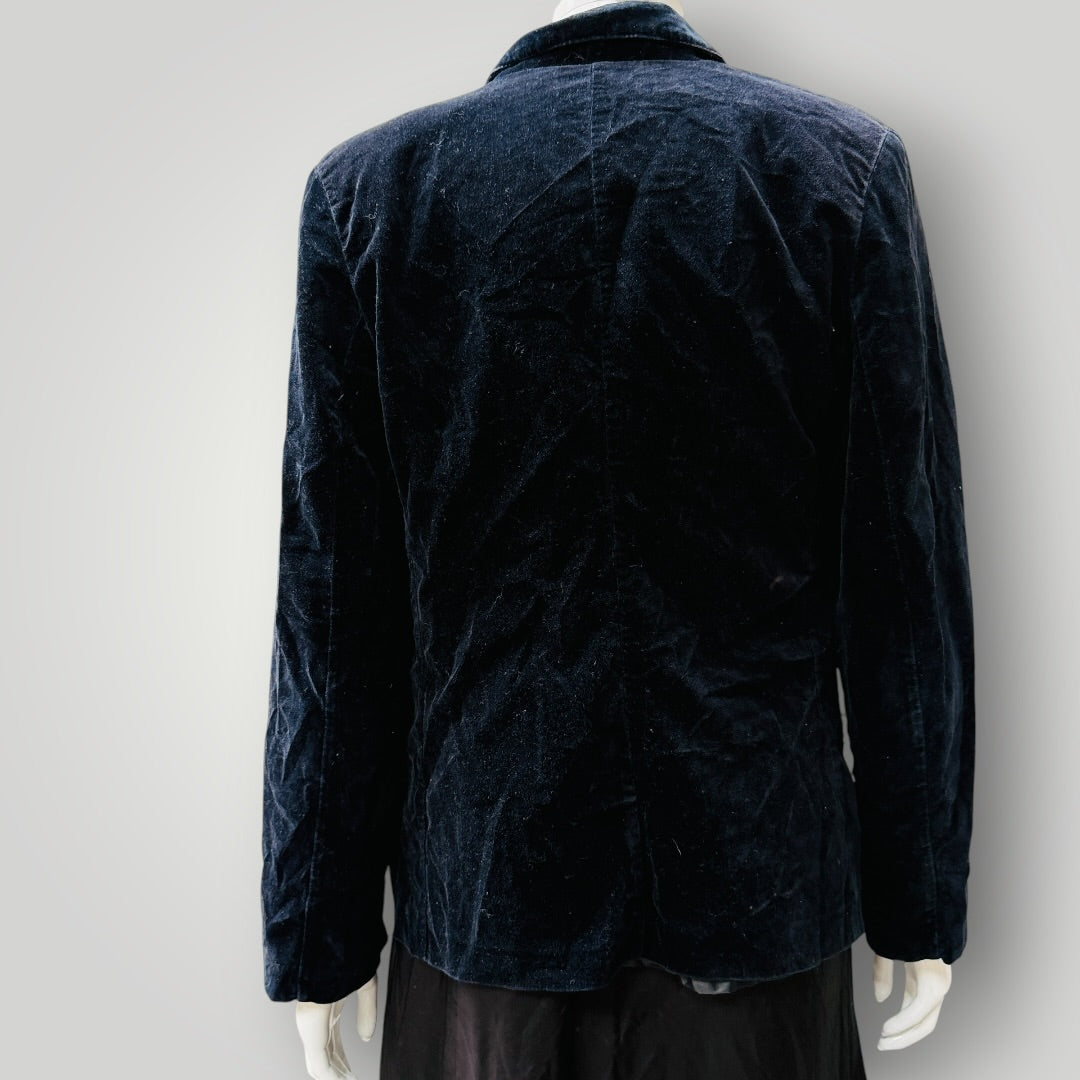 1970s nz vintage / velvet blazer / s (3922167268012332348)