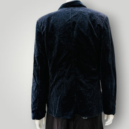 1970s nz vintage / velvet blazer / s (3922167268012332348)