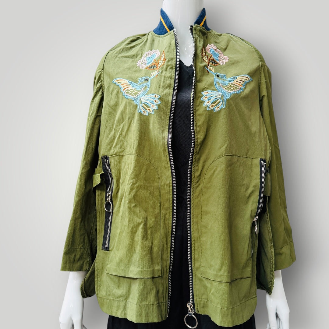 olive green / utility jacket / s (3922167275715844390)