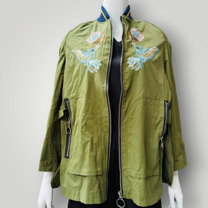 olive green / utility jacket / s (3922167275715844390)