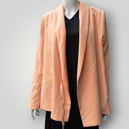 HARRIS TAPPER / apricot tie blazer / m (3922167282762985553)