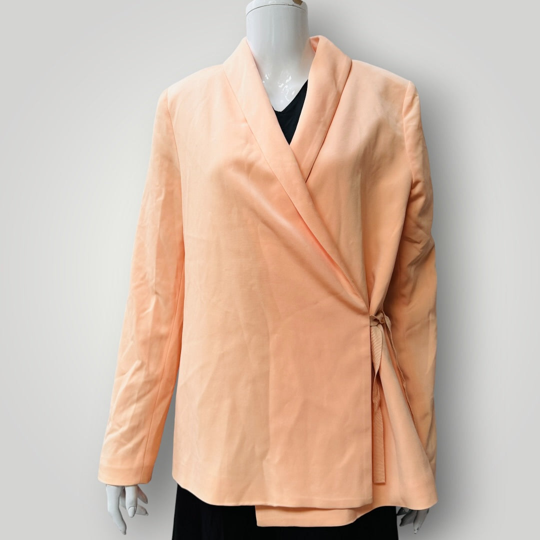 HARRIS TAPPER / apricot tie blazer / m (3922167284225476721)